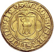 Groschen Gold pattern strike obverse image