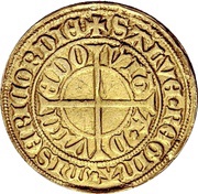 Groschen Gold pattern strike reverse image