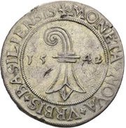 ½ Guldentaler ½ Plancustaler obverse image