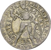 ½ Guldentaler ½ Plancustaler, Switzerland, 1542 reverse image