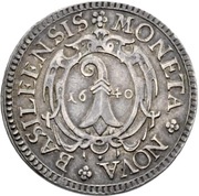 ¼ Thaler obverse image