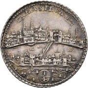 ¼ Thaler, Switzerland, 1710 reverse image