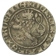 ½ Gross - Johan I von Luxemburg English type, Bohemia, 1310-1346 reverse image