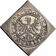 Thaler Klippe, Switzerland, 1621 reverse image