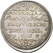 Thaler, Switzerland, 1669 reverse image