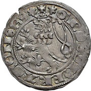 1 Gross - Johan I von Luxemburg, Bohemia, 1310-1346 reverse image