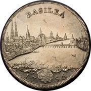 Thaler, Switzerland, 1756 reverse image