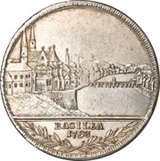 1 Thaler, Switzerland, 1793 reverse image