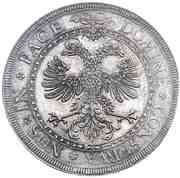 2 Thalers, Switzerland, 1640 reverse image