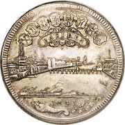 2 Thalers, Switzerland, 1741 reverse image