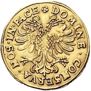 Ducat, Switzerland, 1640 reverse image