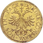 Ducat, Switzerland, 1640 reverse image