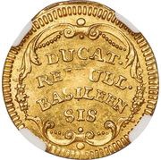 1 Ducat, Switzerland, 1780 reverse image