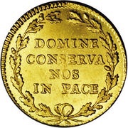 1 Duplone, Switzerland, 1795-1796 reverse image
