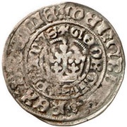 1 Gross - George of Poděbrady obverse image