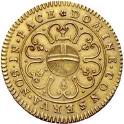 2 Goldgulden, Switzerland, 1720 reverse image