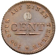 1 Cent reverse image