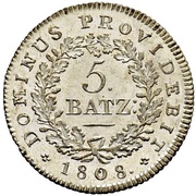 5 Batzens reverse image