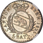 5 Batzens obverse image