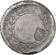 40 Batzens Counterstamped obverse image