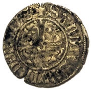 5 Heller "Fünfer", Switzerland, 1400-1425 reverse image