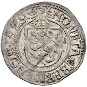 Batzen BERCTOLD D ZERINGEN FVND; Antiqua script obverse image