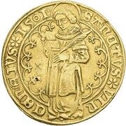 Guldiner Gold trial strike reverse image