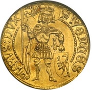 1 Ducat - Vladislaus II, Bohemia, 1471-1516 reverse image