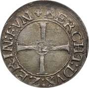 12 Kreutzers, Switzerland, 1620-1621 reverse image