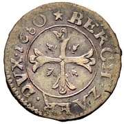 ½ Kreutzer, Switzerland, 1680-1699 reverse image