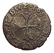 ½ Kreutzer, Switzerland, 1684-1699 reverse image