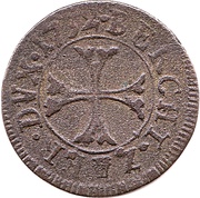 ½ Kreutzer, Switzerland, 1707-1732 reverse image