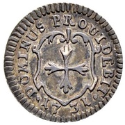 ½ Kreutzer, Switzerland, 1731 reverse image