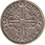 10 Kreutzers, Switzerland, 1759-1790 reverse image