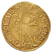 1 Ducat - Ferdinand I Prague, Bohemia, 1530-1547 reverse image