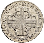 ½ Thaler, Switzerland, 1679 reverse image