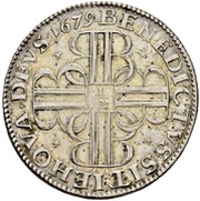 ½ Thaler, Switzerland, 1679 reverse image