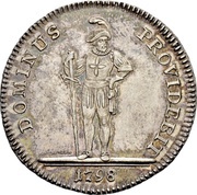 ½ Thaler, Switzerland, 1797-1798 reverse image
