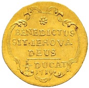½ Ducat mule, Switzerland, 1719 reverse image