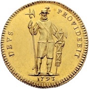 Duplone, Switzerland, 1793 reverse image