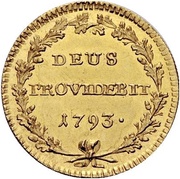 Duplone, Switzerland, 1793 reverse image