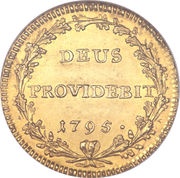 2 Duplones, Switzerland, 1793-1796 reverse image