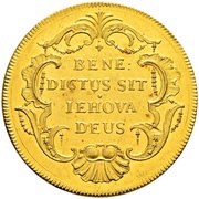 4 Ducats, Switzerland, 1750 reverse image