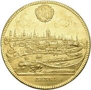 15 Ducats, Switzerland, 1681 reverse image