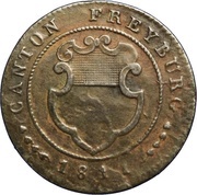½ Batzen / 5 Rappen obverse image