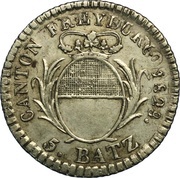 5 Batzens obverse image
