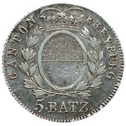 5 Batzens obverse image