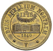 5 Batzens Fribourg Jesuit School obverse image