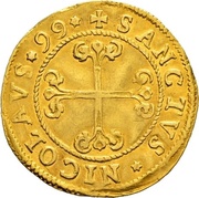 Goldgulden, Switzerland, 1587-1599 reverse image