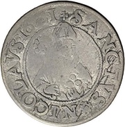 ½ Dicken, Switzerland, 1620-1621 reverse image